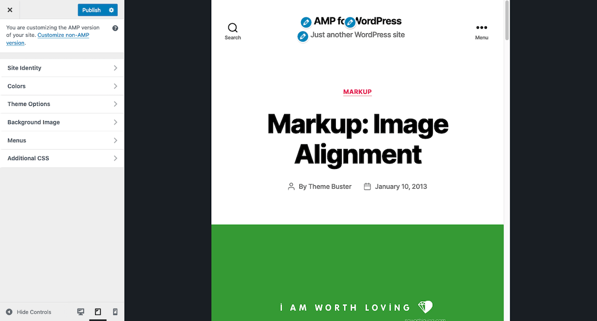 amp-wp screenshot 7