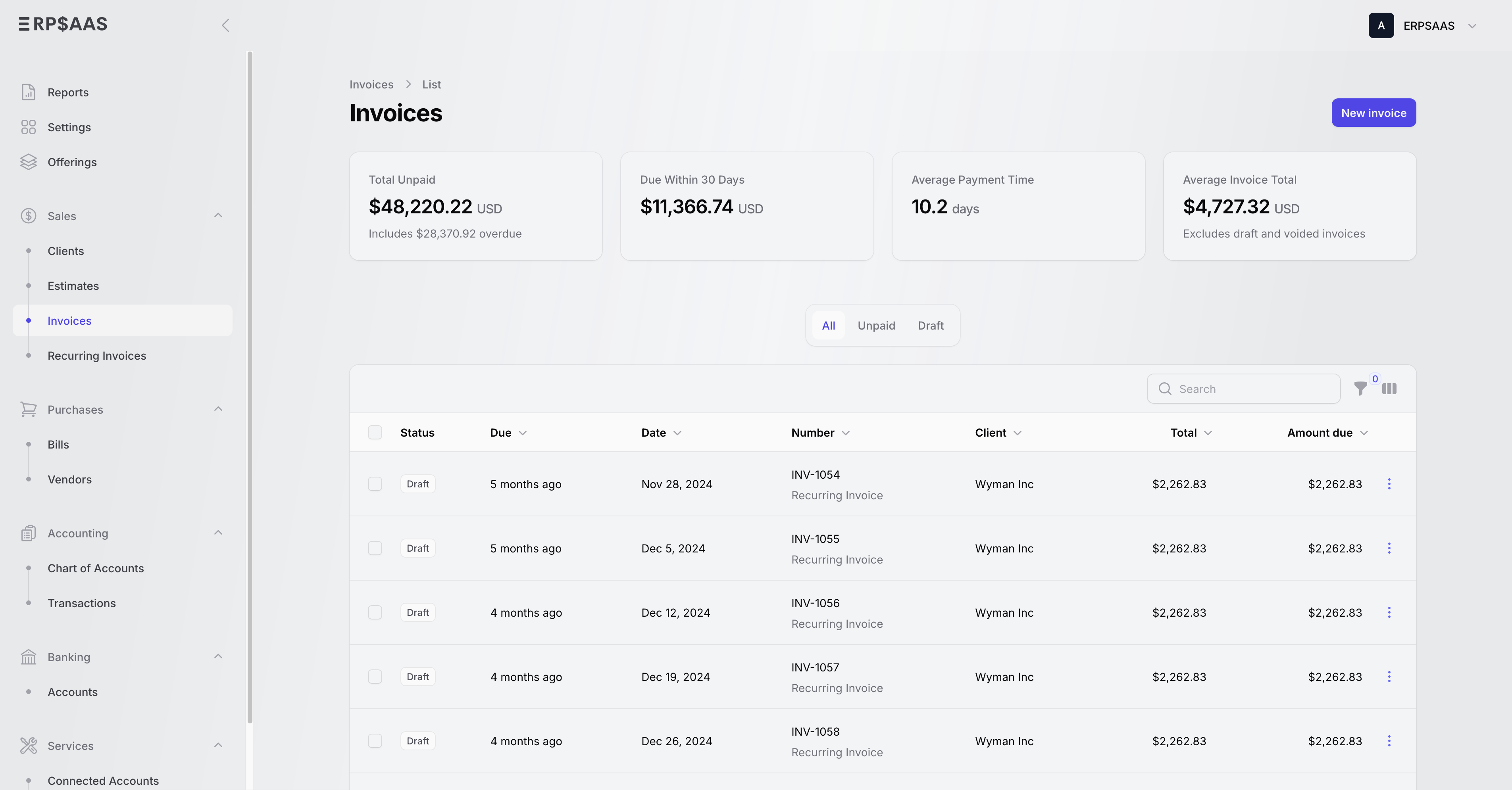 erpsaas screenshot 4