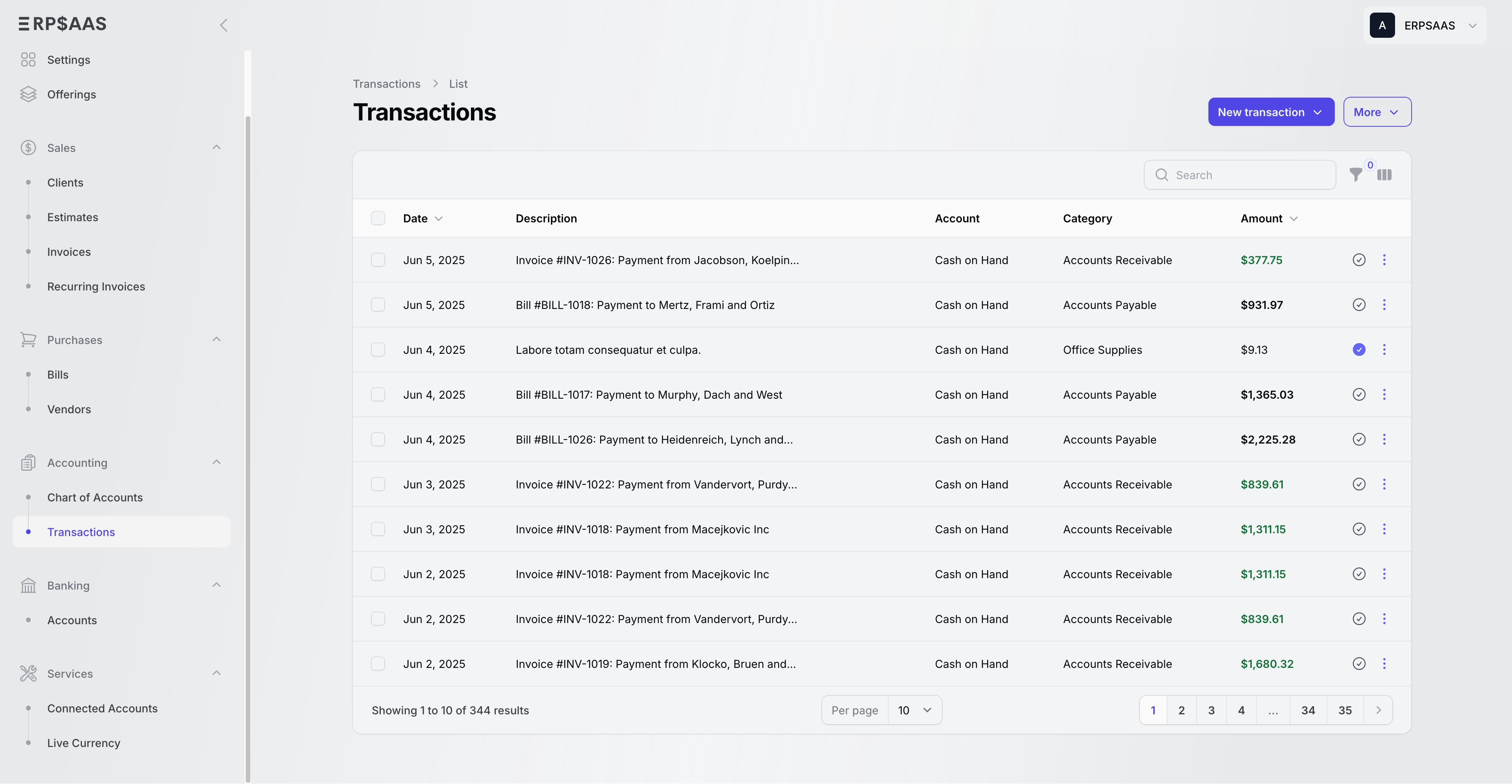 erpsaas screenshot 3