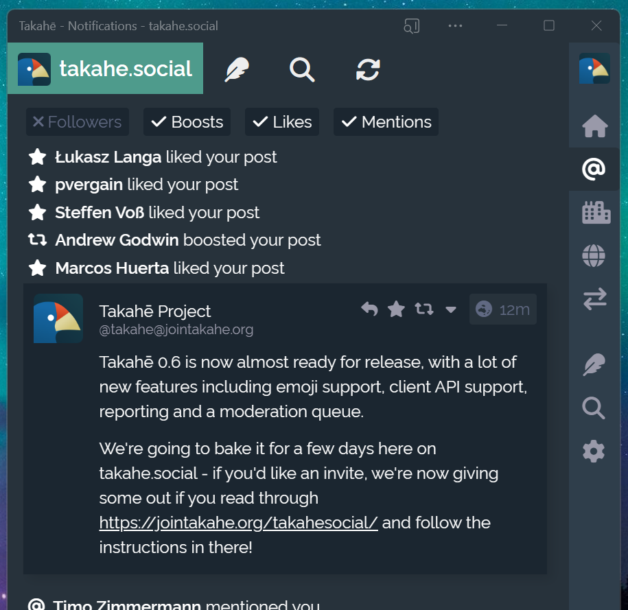 takahe screenshot 2