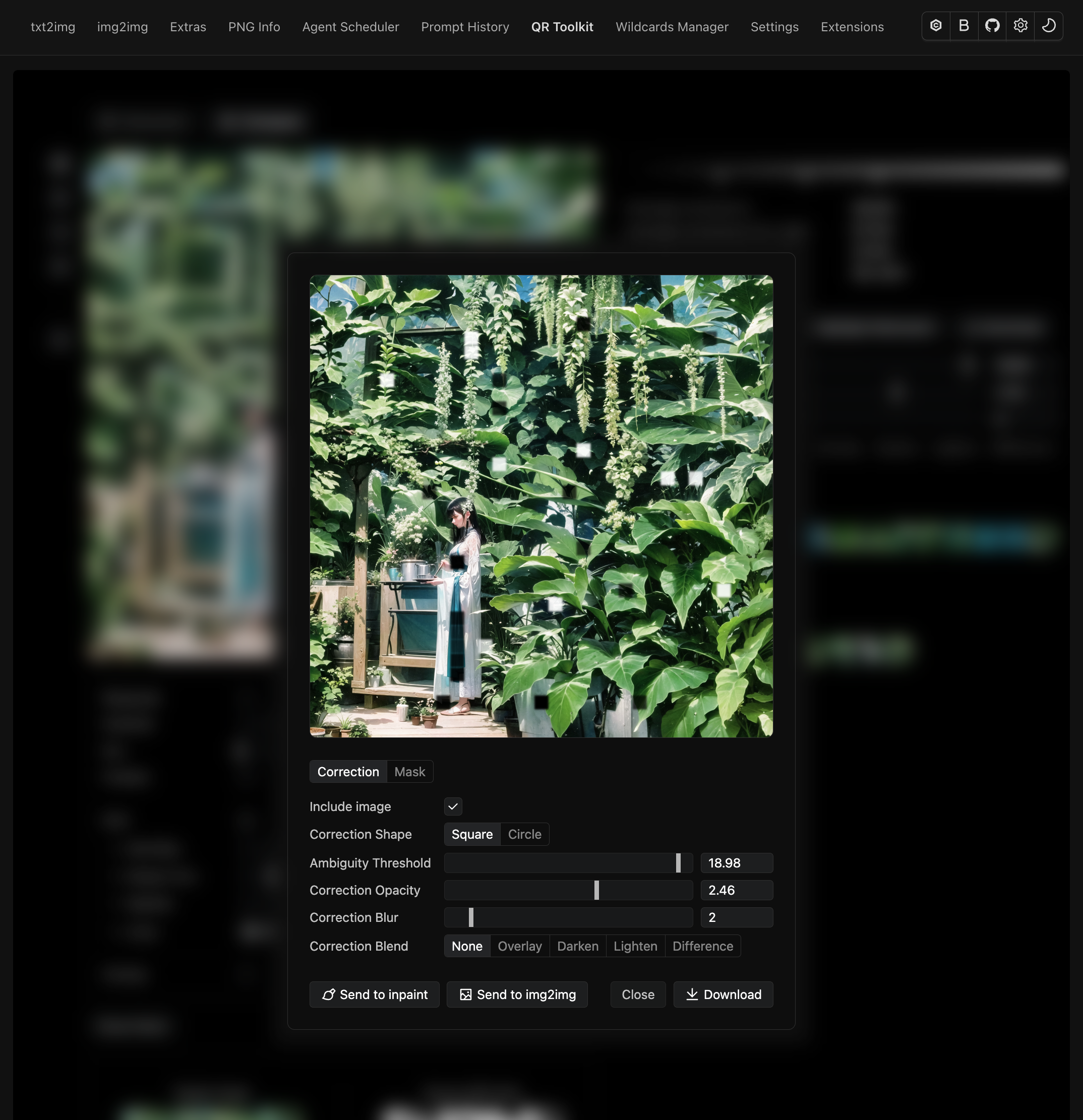 sd-webui-qrcode-toolkit screenshot 1