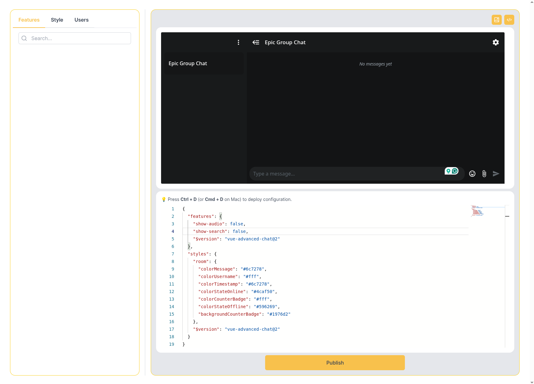 vue-advanced-chat screenshot 2