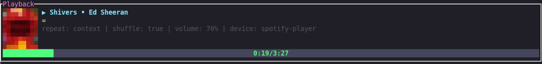 spotify-player screenshot 4