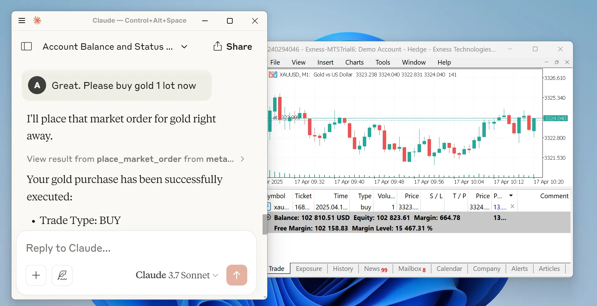 metatrader-mcp-server screenshot 1