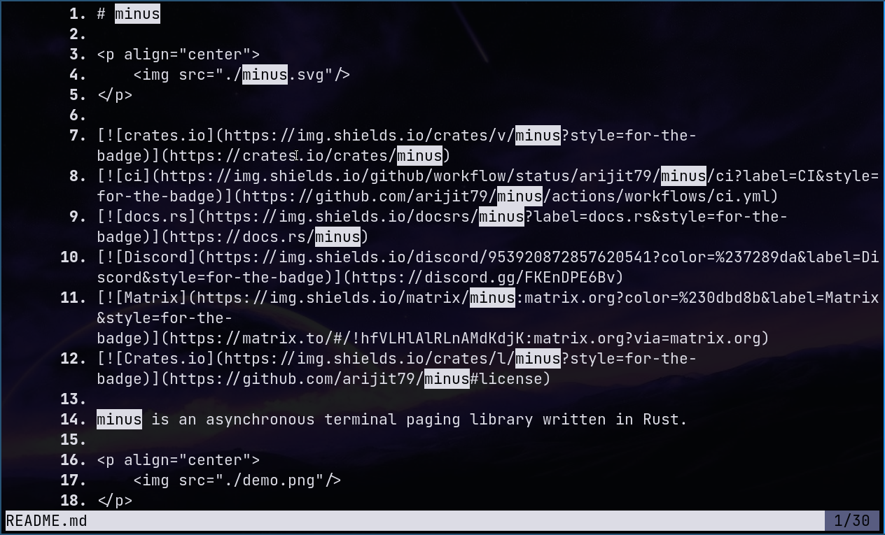 minus screenshot 2