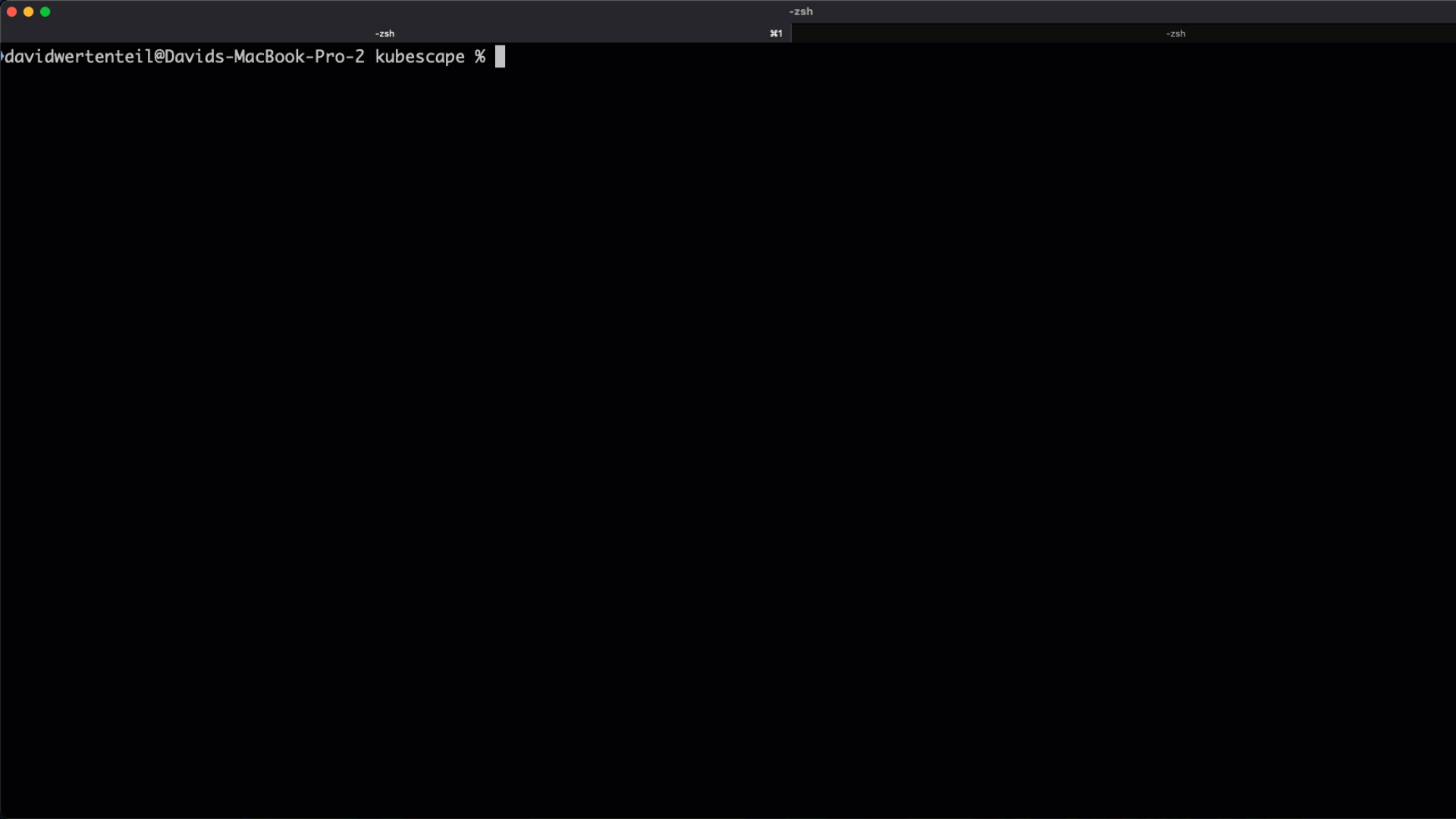 kubescape screenshot 2