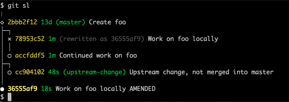 git-branchless screenshot 2