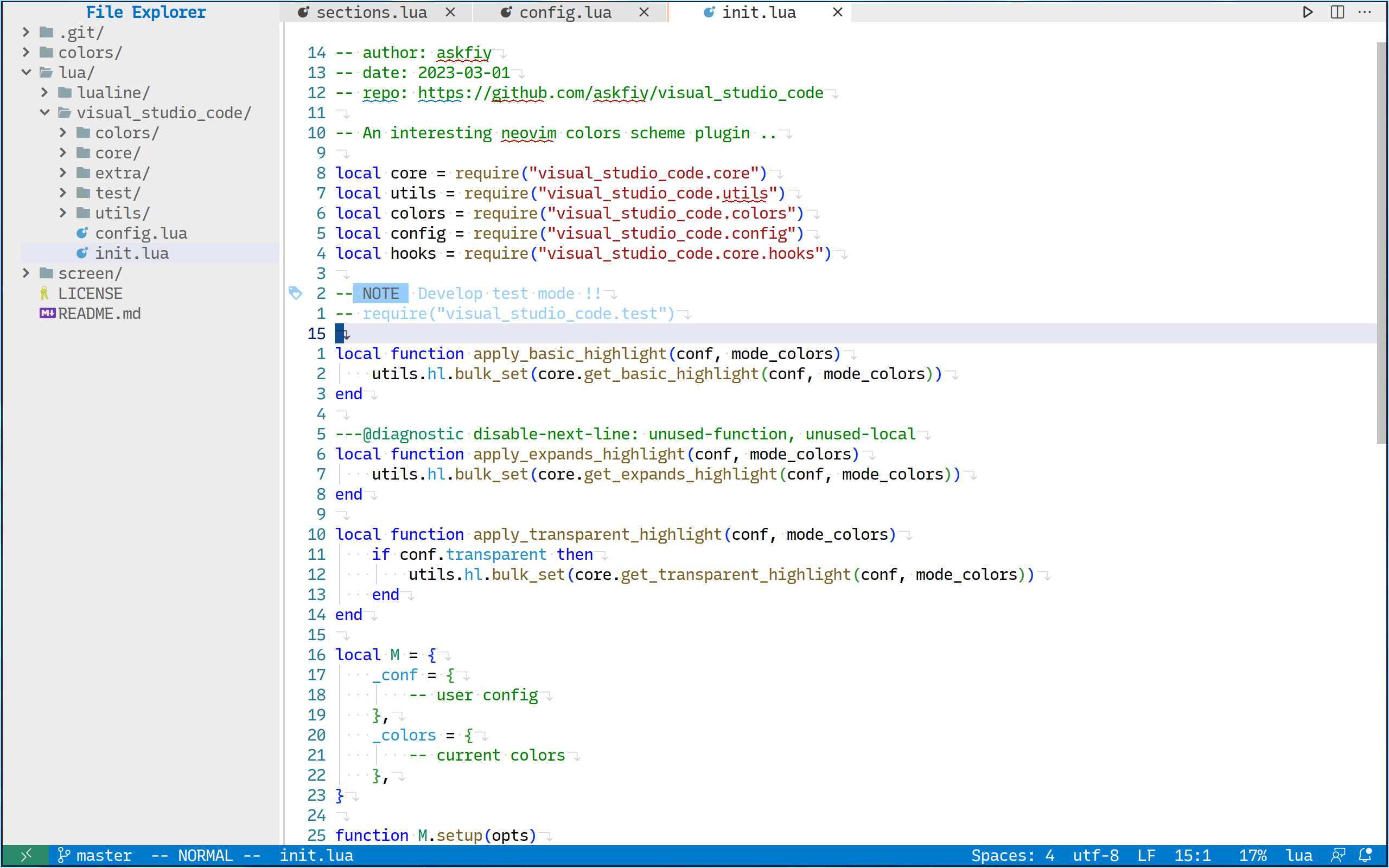 visual_studio_code screenshot 2