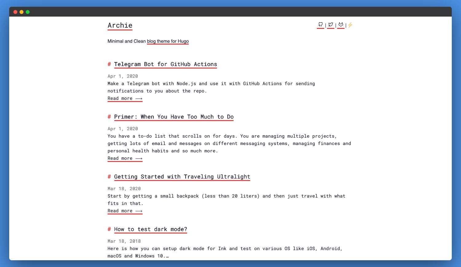 archie screenshot 1