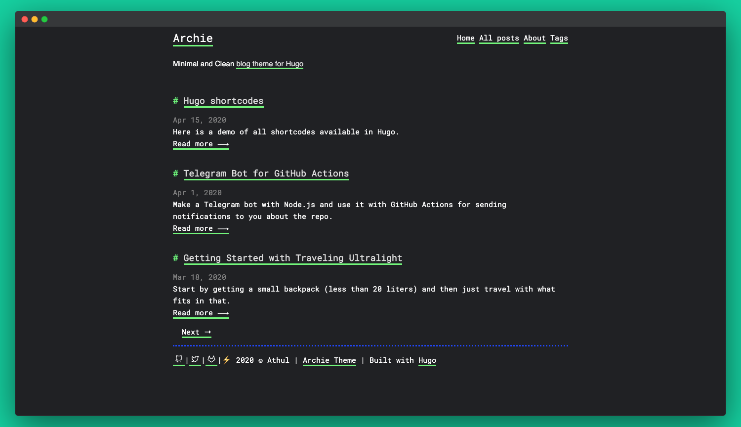 archie screenshot 2