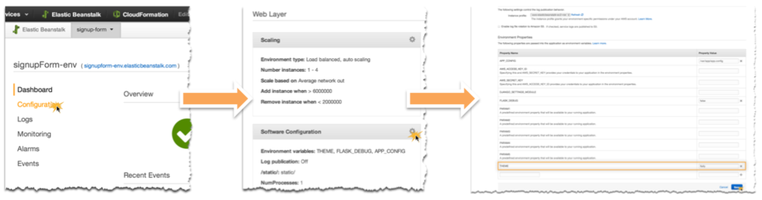 eb-node-express-sample screenshot 1