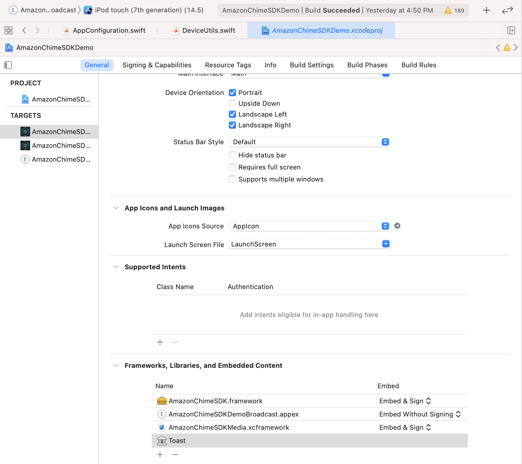 amazon-chime-sdk-ios screenshot 2