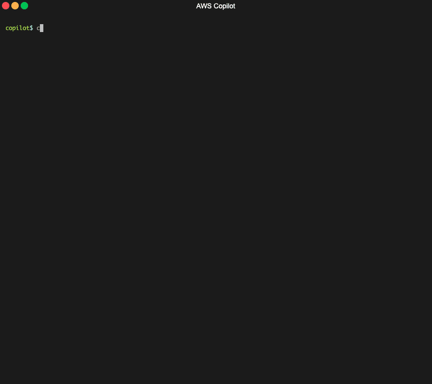 copilot-cli screenshot 1