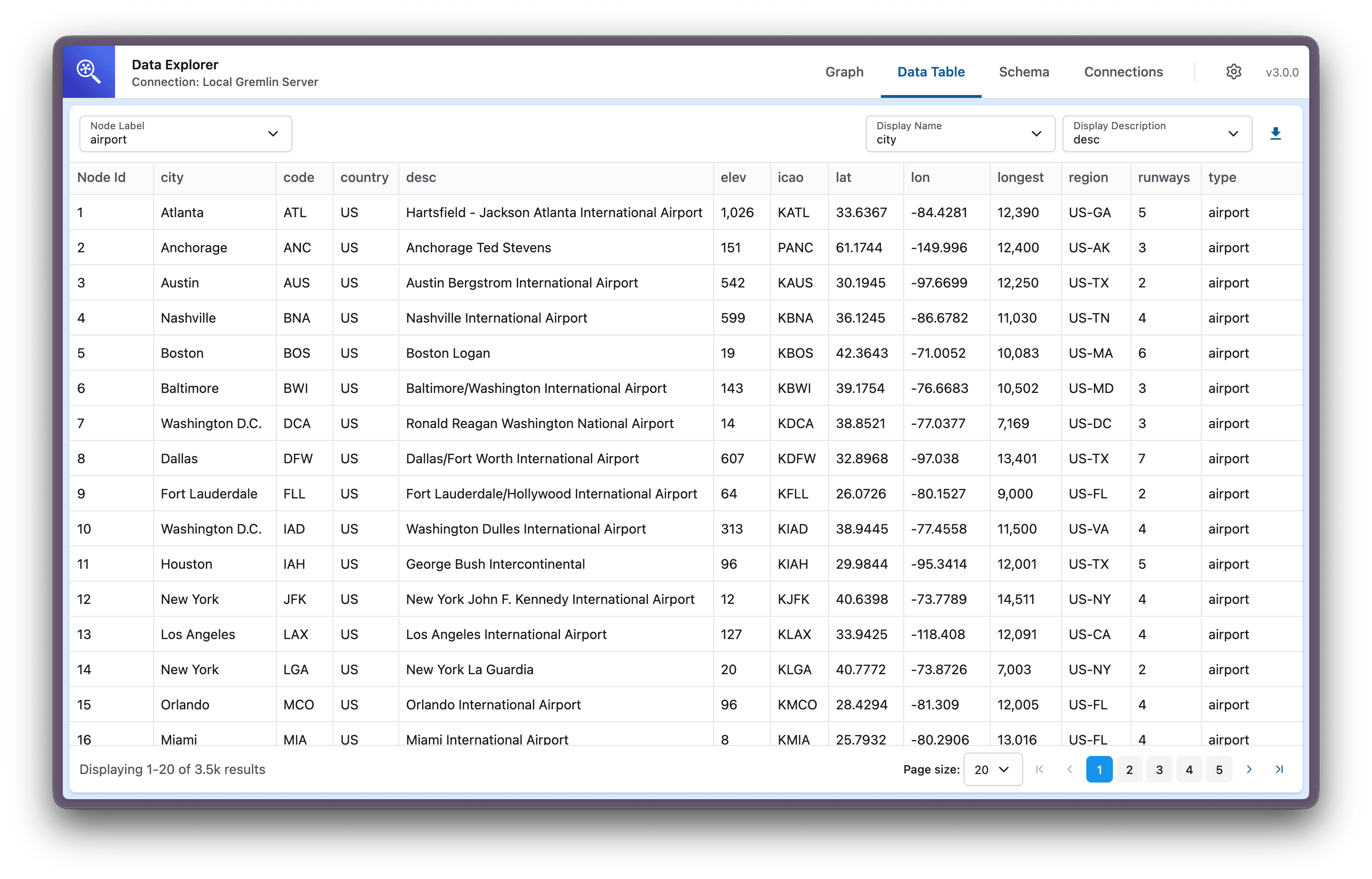 graph-explorer screenshot 2