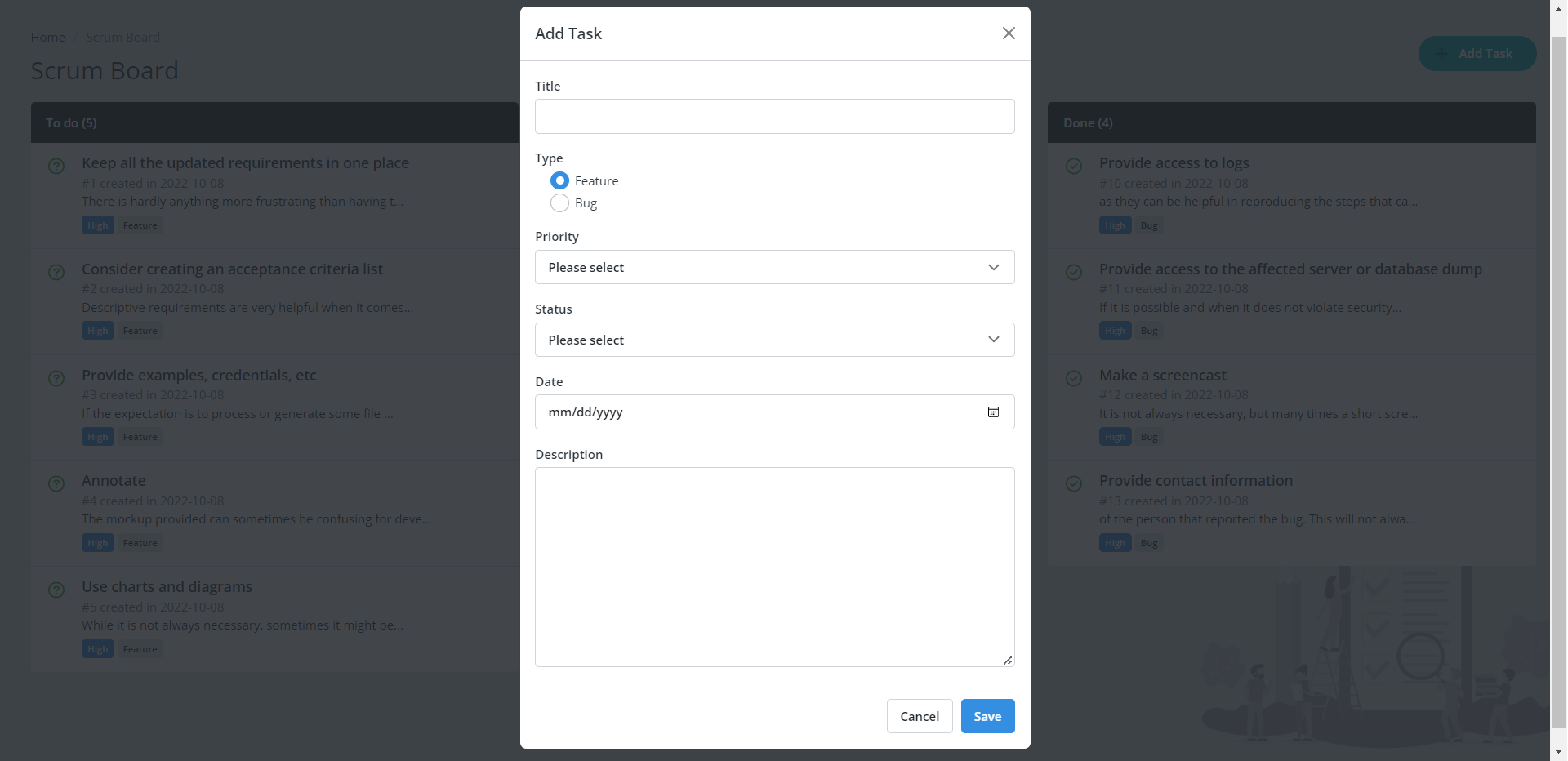 YouCodeScrumBoard screenshot 3