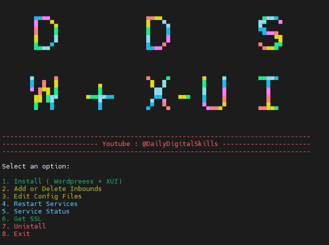 WUI screenshot 1