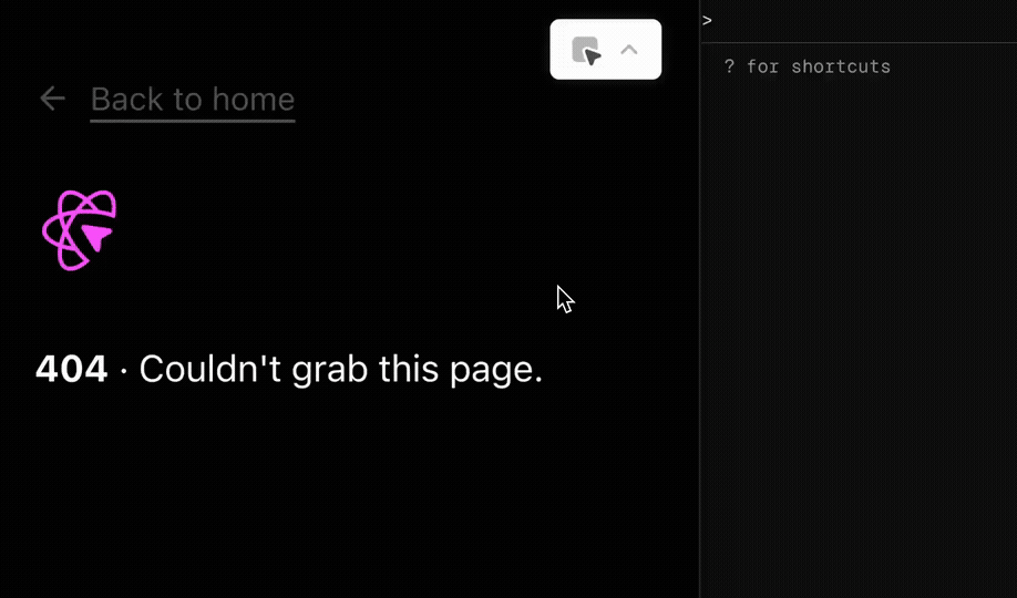 react-grab screenshot 1