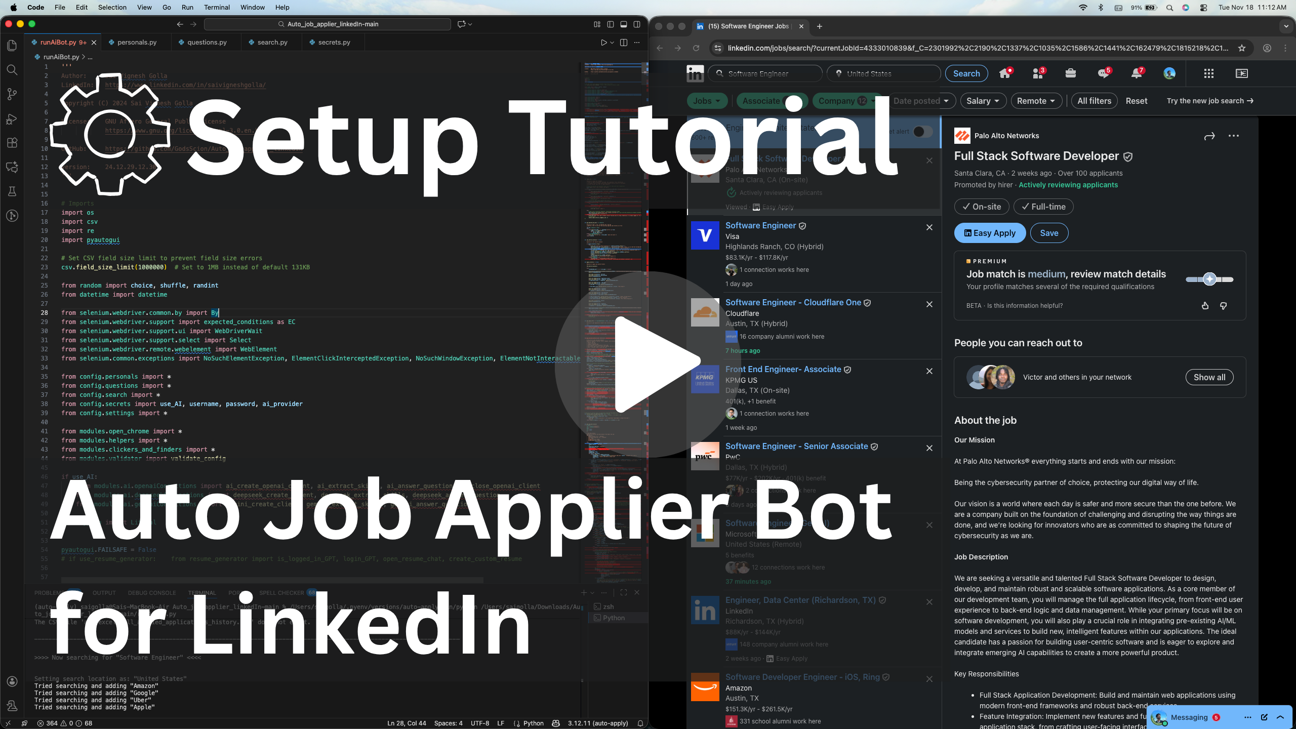 Auto_job_applier_linkedIn screenshot 2