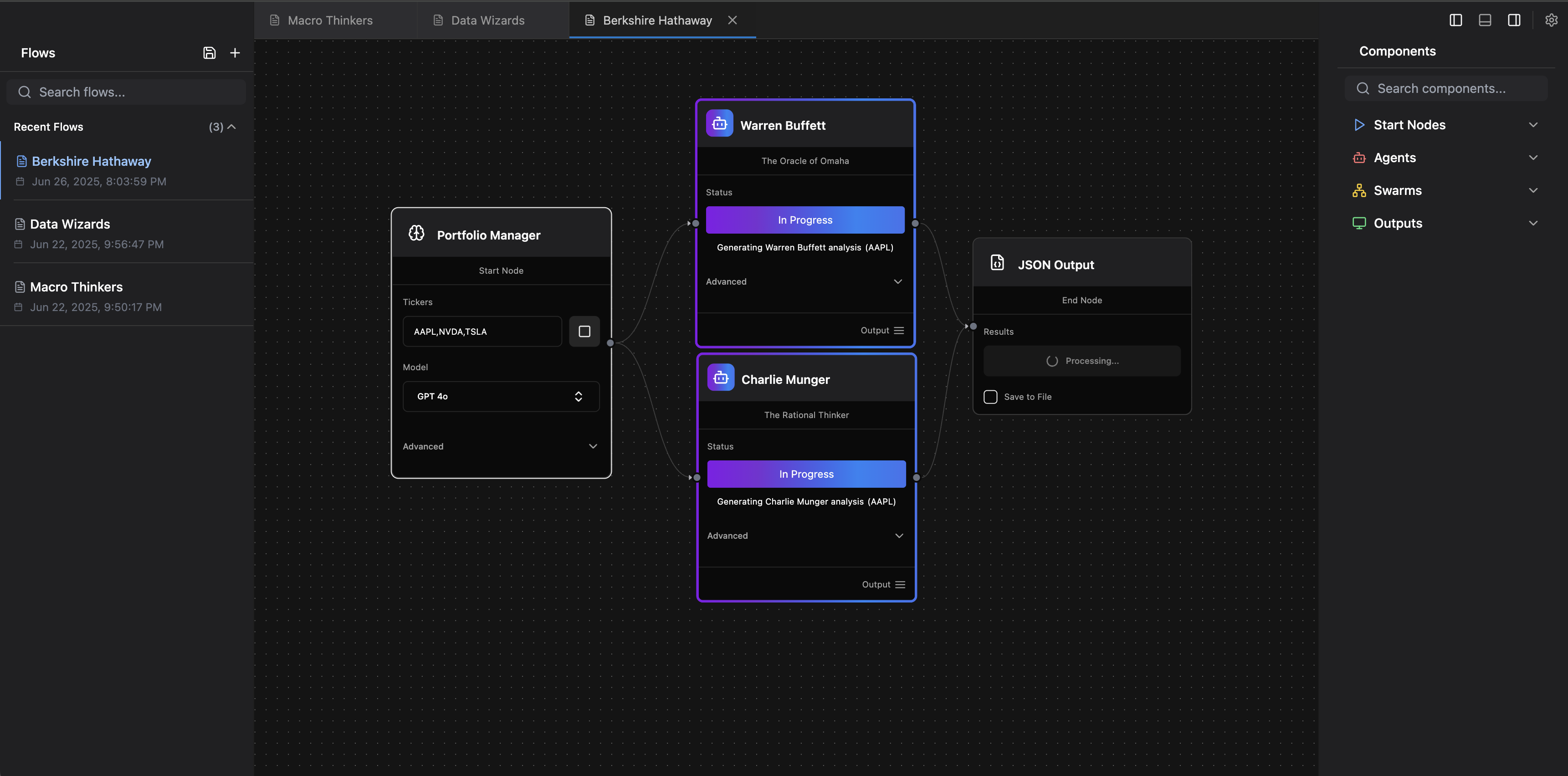 ai-hedge-fund screenshot 4