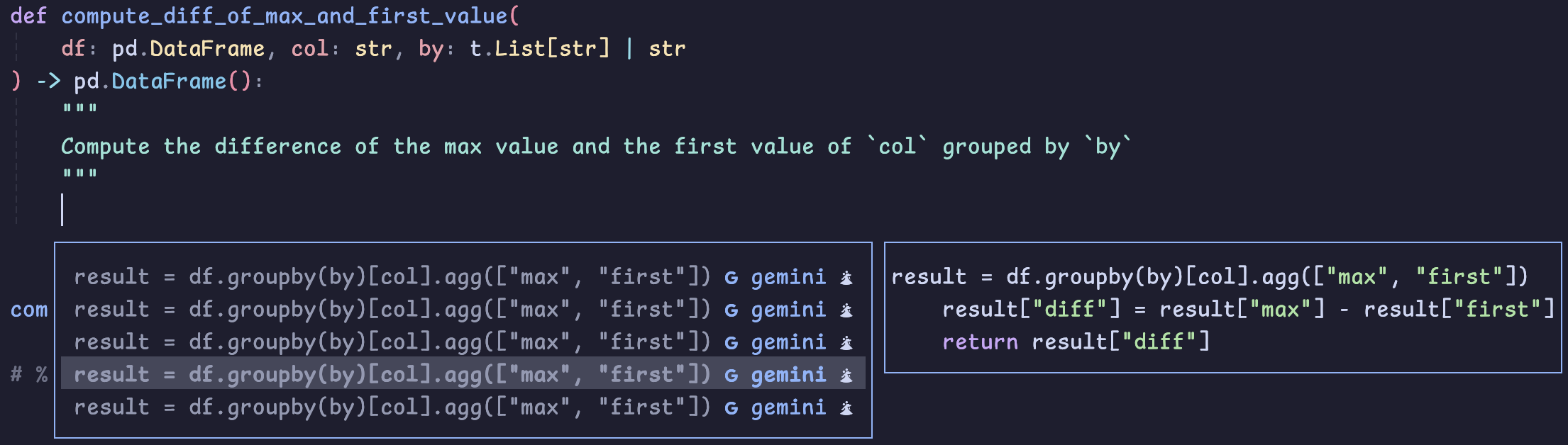 minuet-ai.nvim screenshot 1