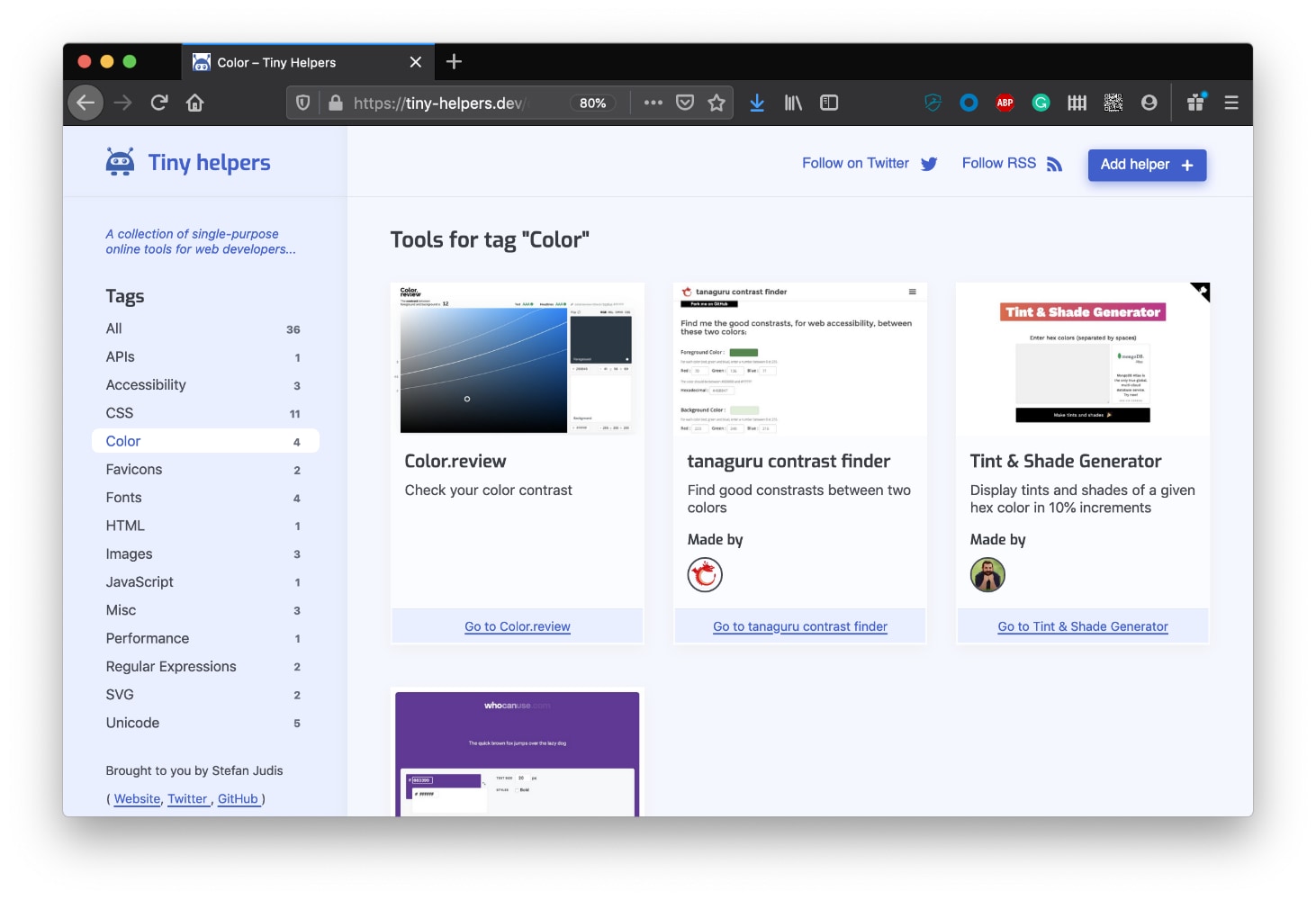 tiny-helpers screenshot 1