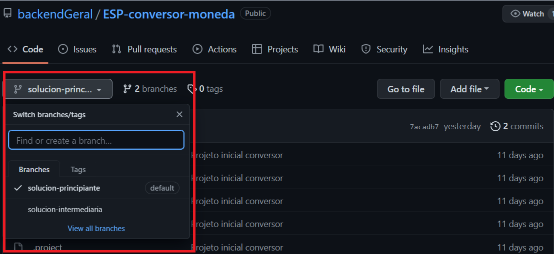 ESP-conversor-moneda screenshot 2