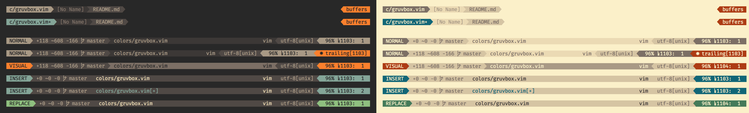 gruvbox screenshot 3