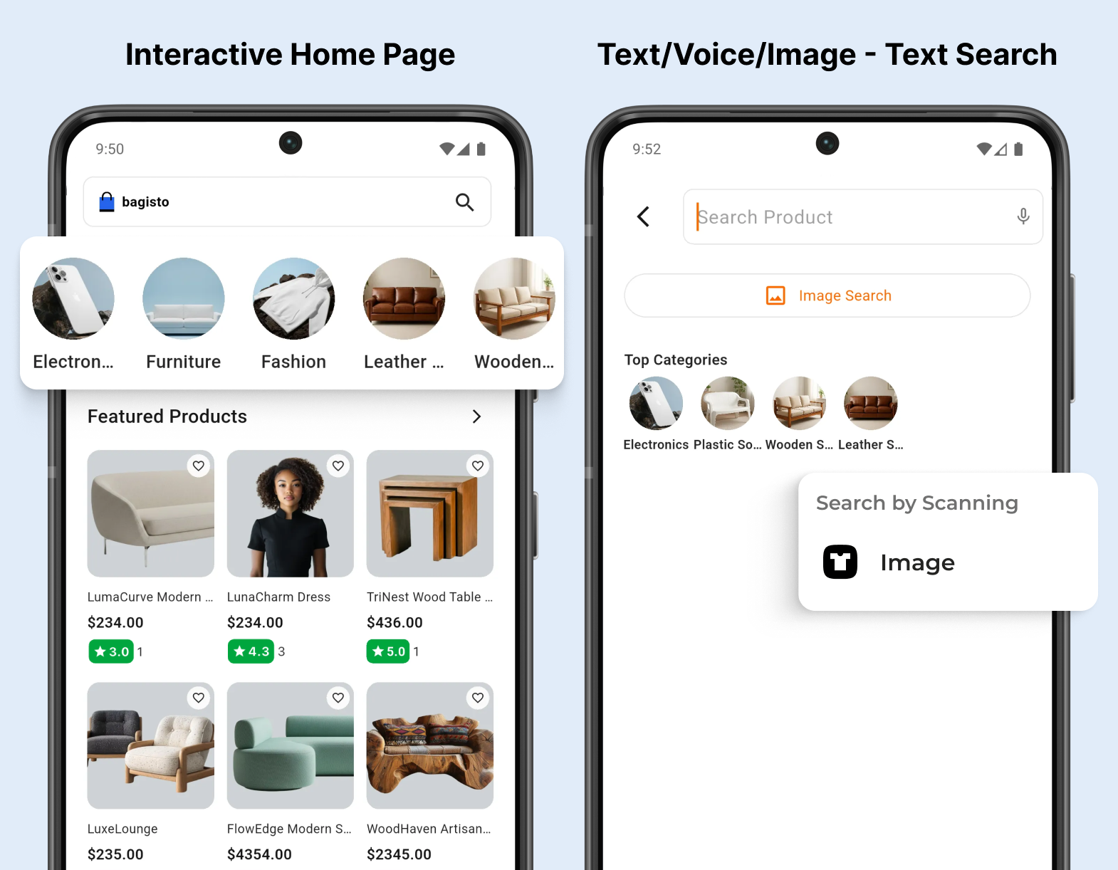 opensource-ecommerce-mobile-app screenshot 1