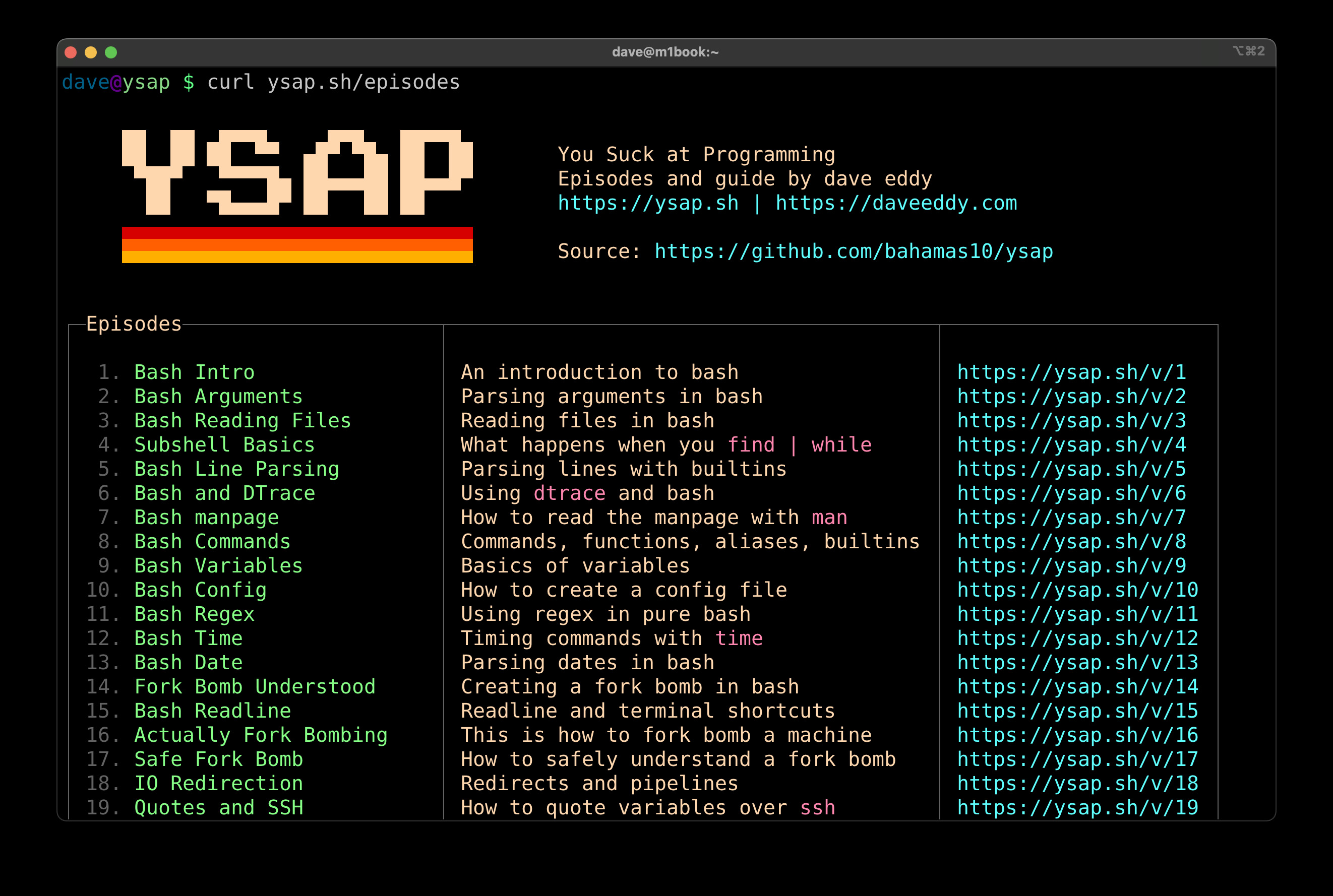 ysap screenshot 2