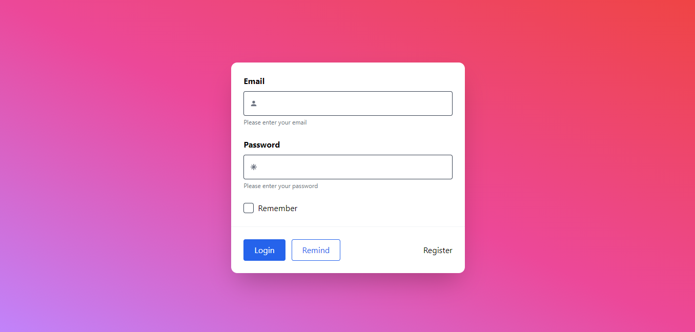 laravel-vue-admin-panel screenshot 2