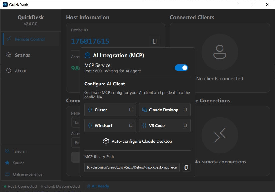 QuickDesk screenshot 3