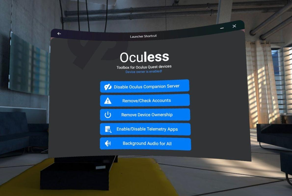 Oculess screenshot 1