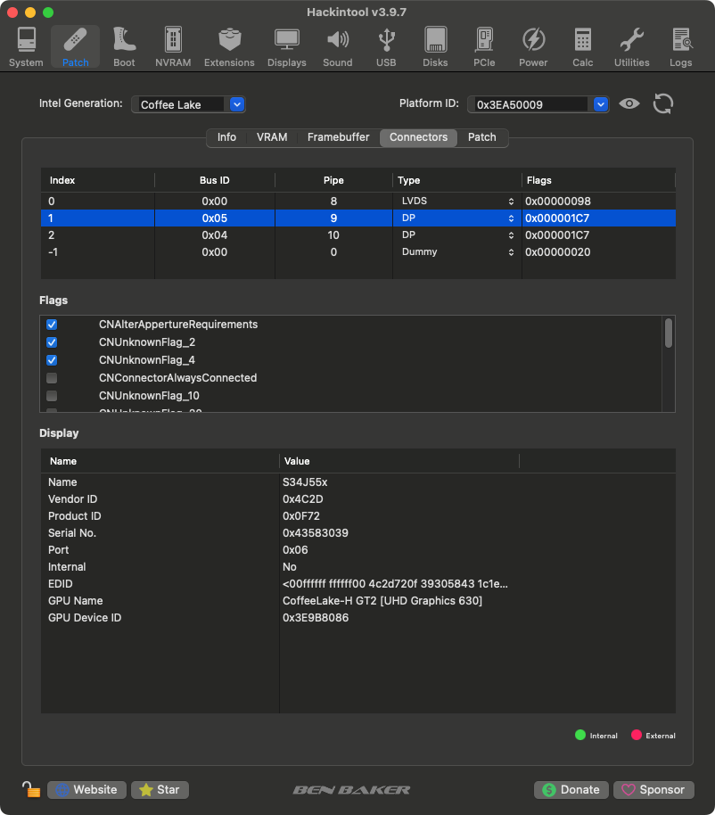 Hackintool screenshot 3