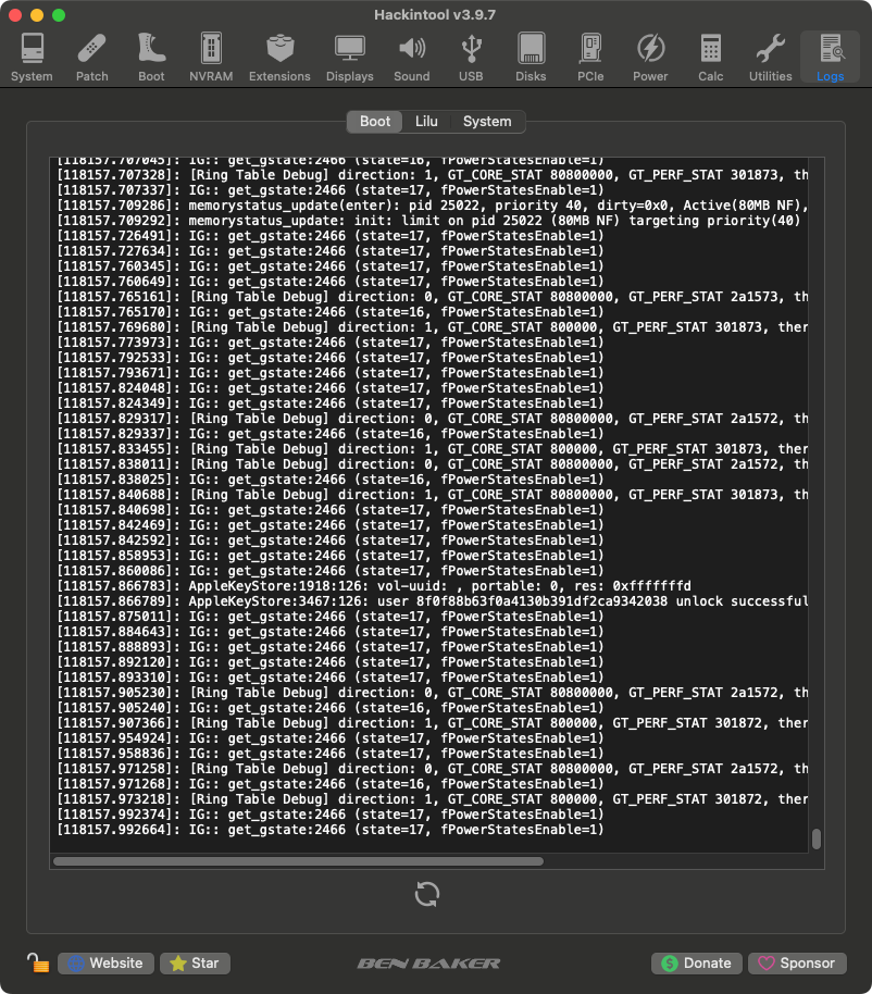 Hackintool screenshot 15