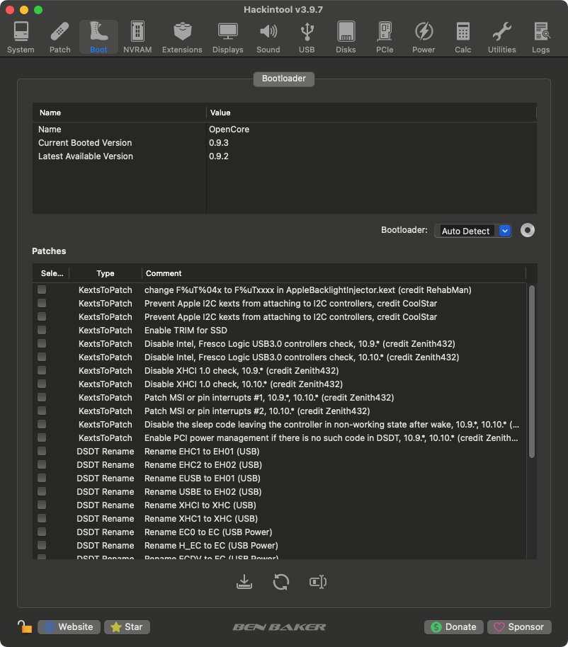 Hackintool screenshot 4