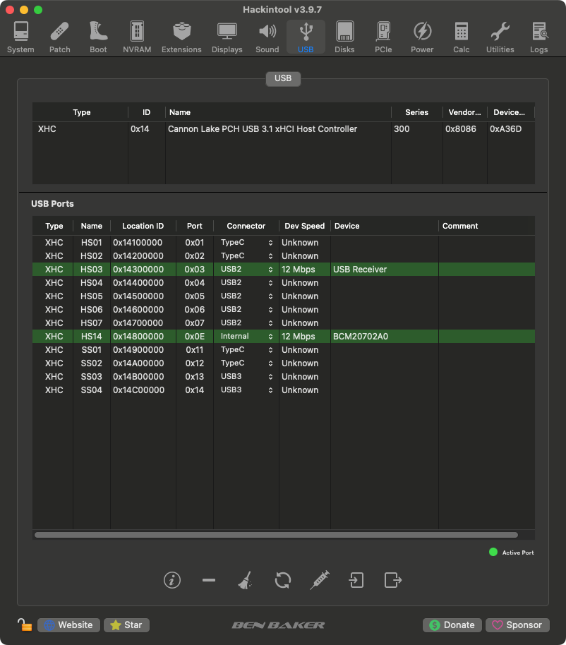 Hackintool screenshot 9
