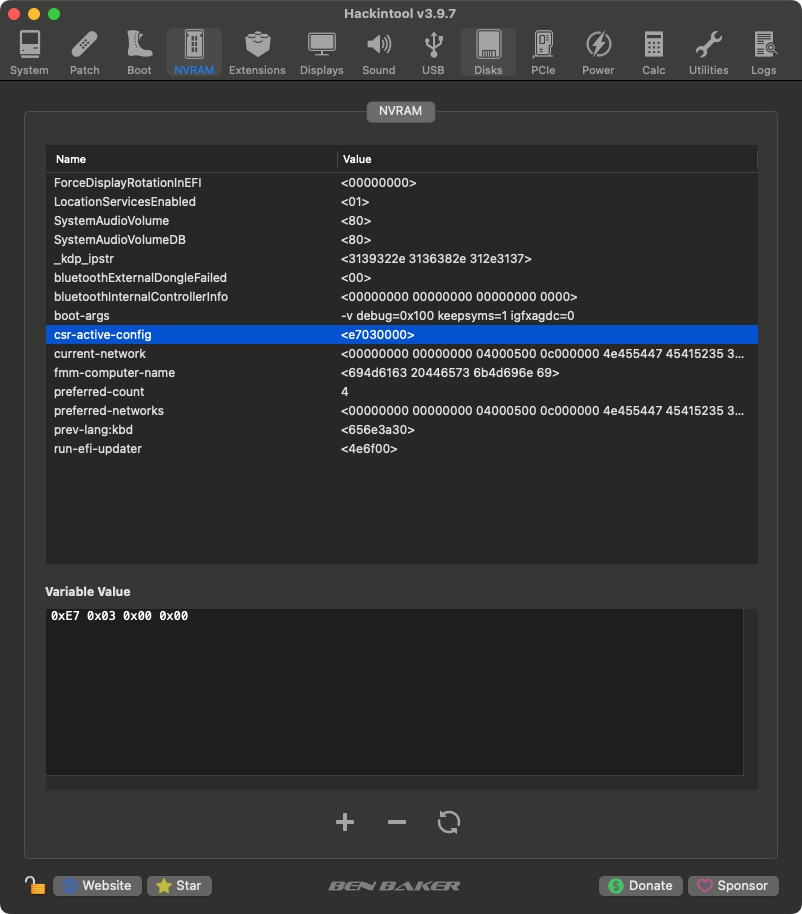 Hackintool screenshot 5