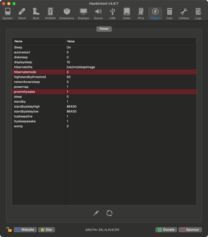 Hackintool screenshot 12
