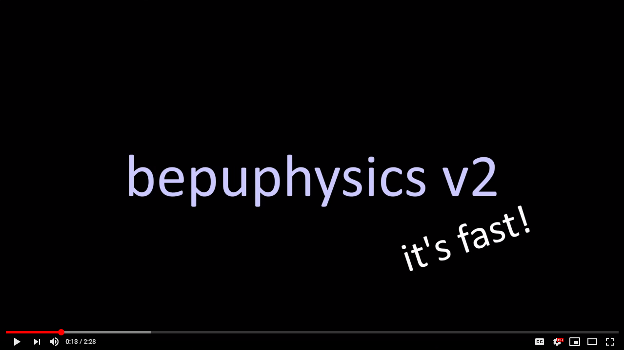 bepuphysics2 screenshot 1