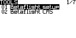 betaflight-tx-lua-scripts screenshot 6