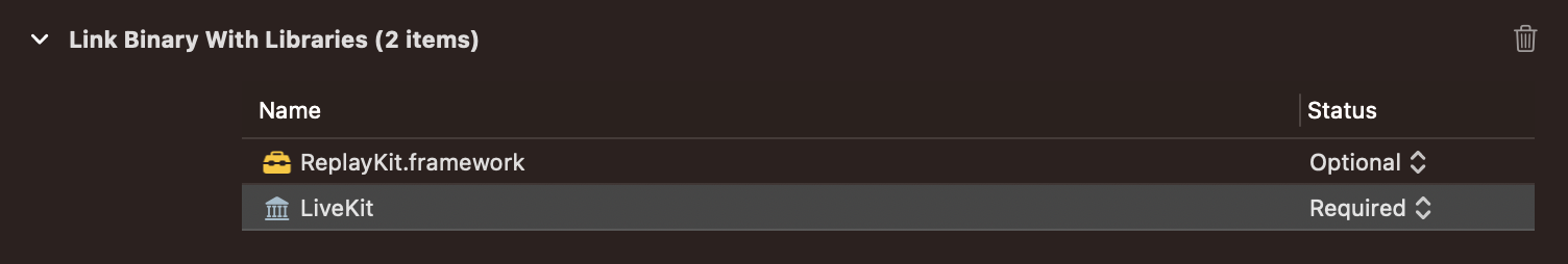 client-sdk-swift screenshot 2