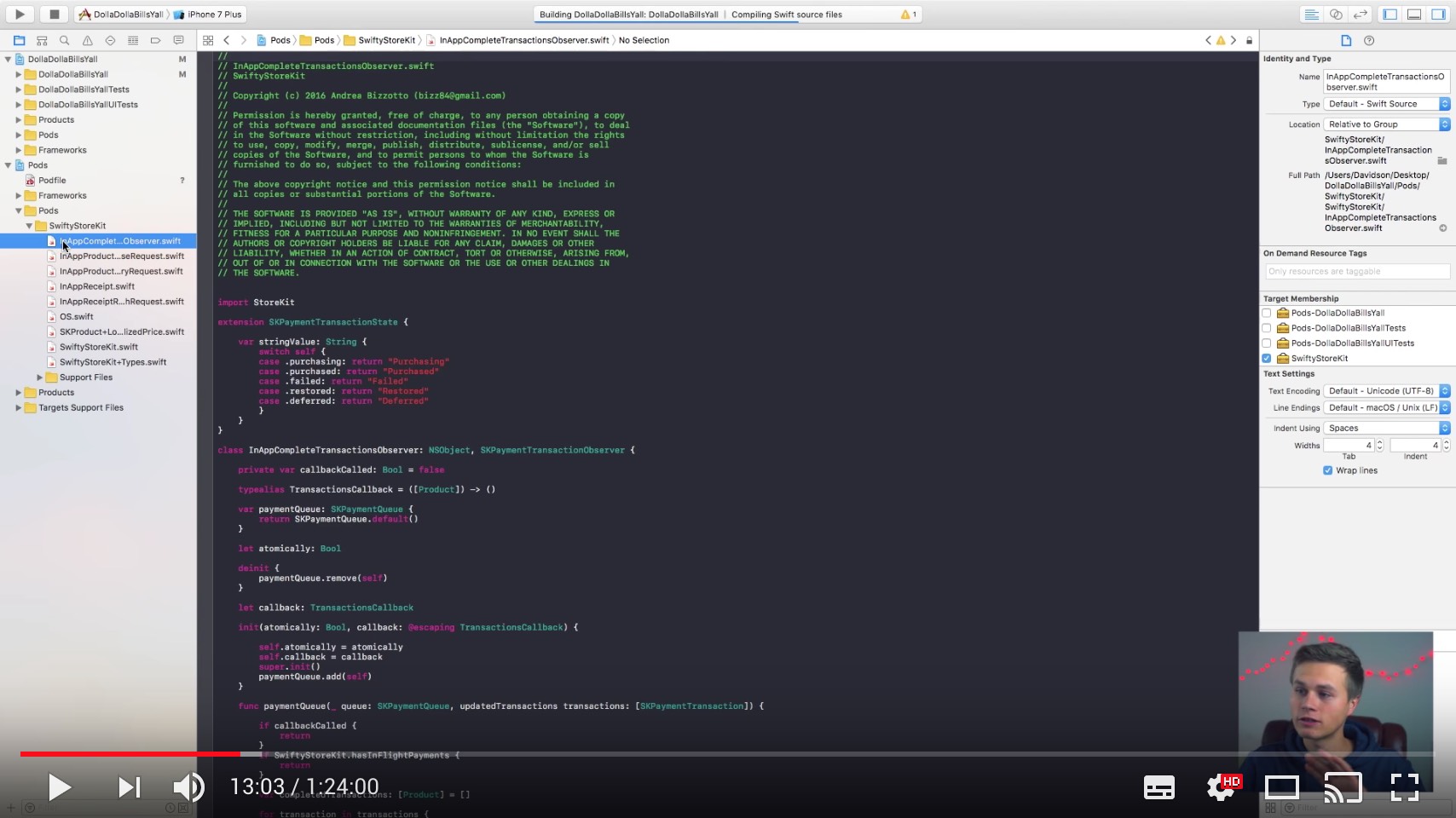 SwiftyStoreKit screenshot 1