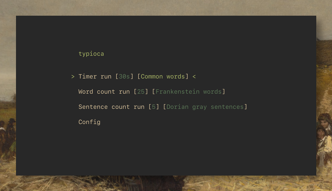 typioca screenshot 1