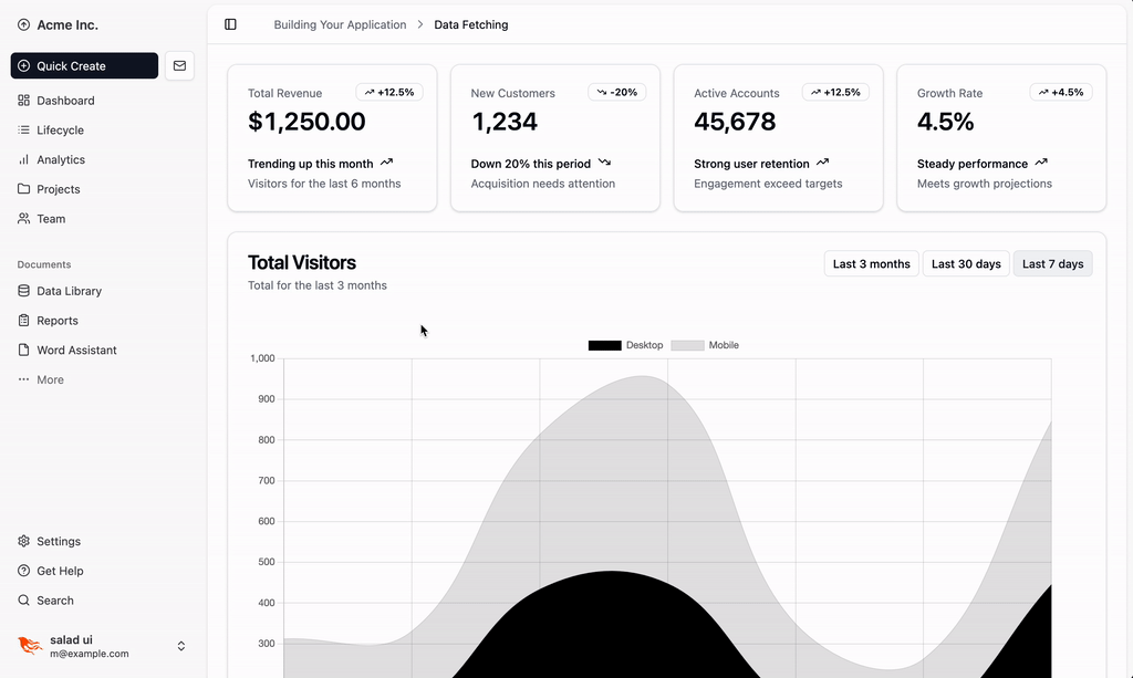 salad_ui screenshot 1