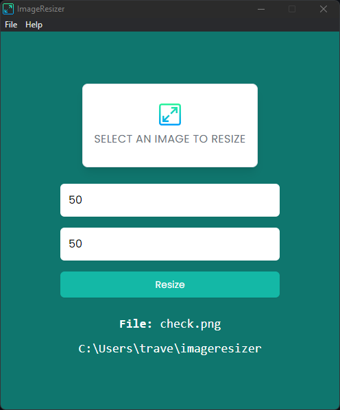image-resizer-electron screenshot 1