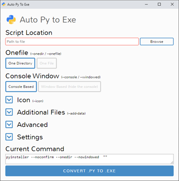 auto-py-to-exe screenshot 1