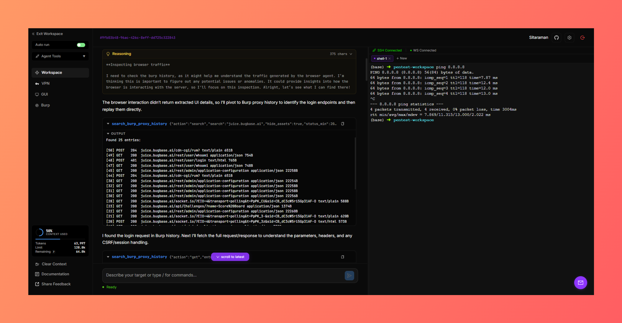 pentest-copilot screenshot 3