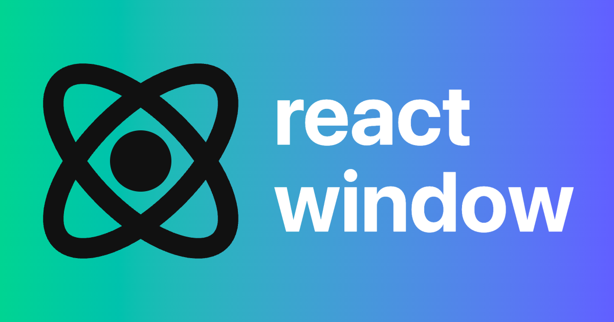 react-window screenshot 1