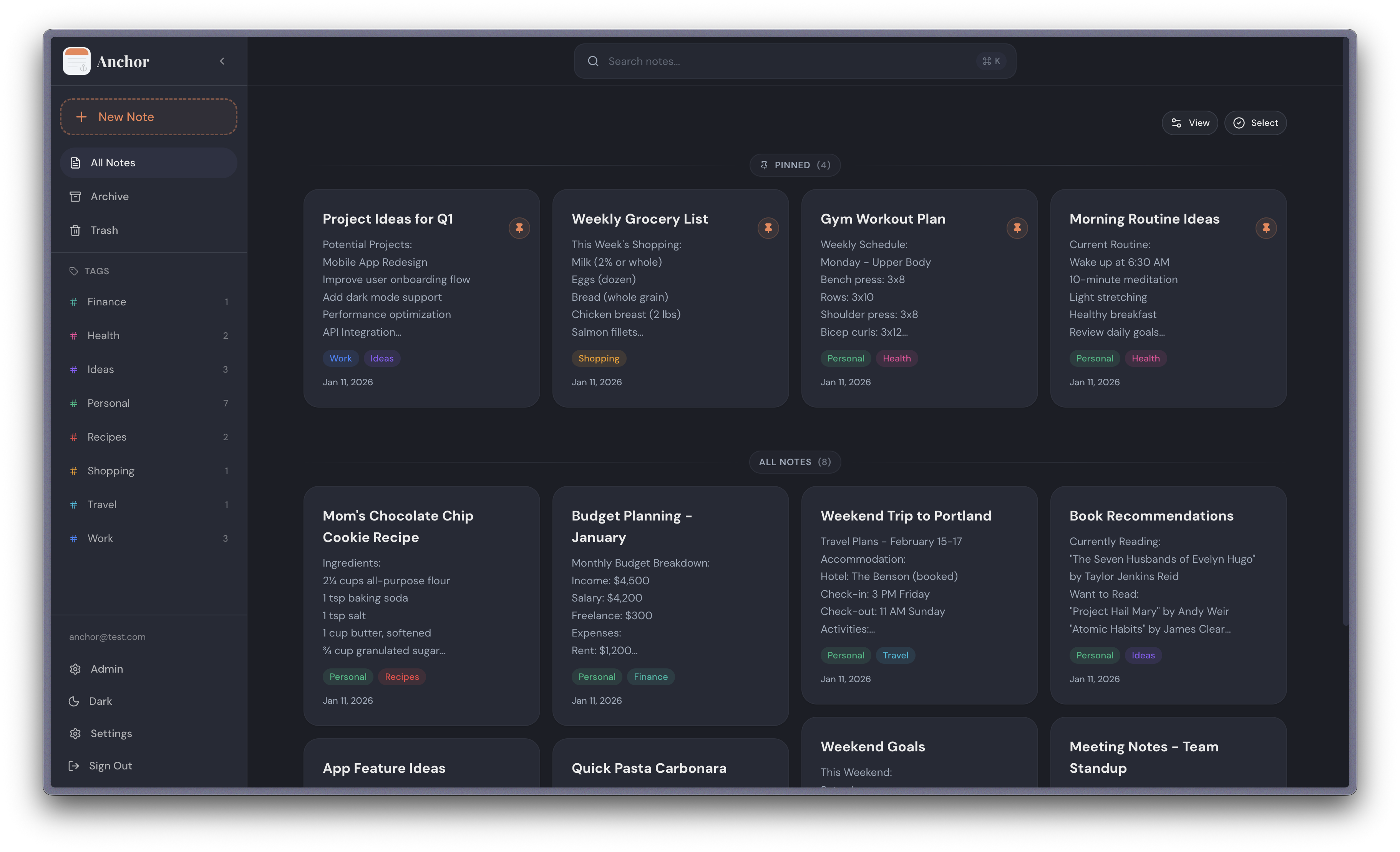 anchor screenshot 2