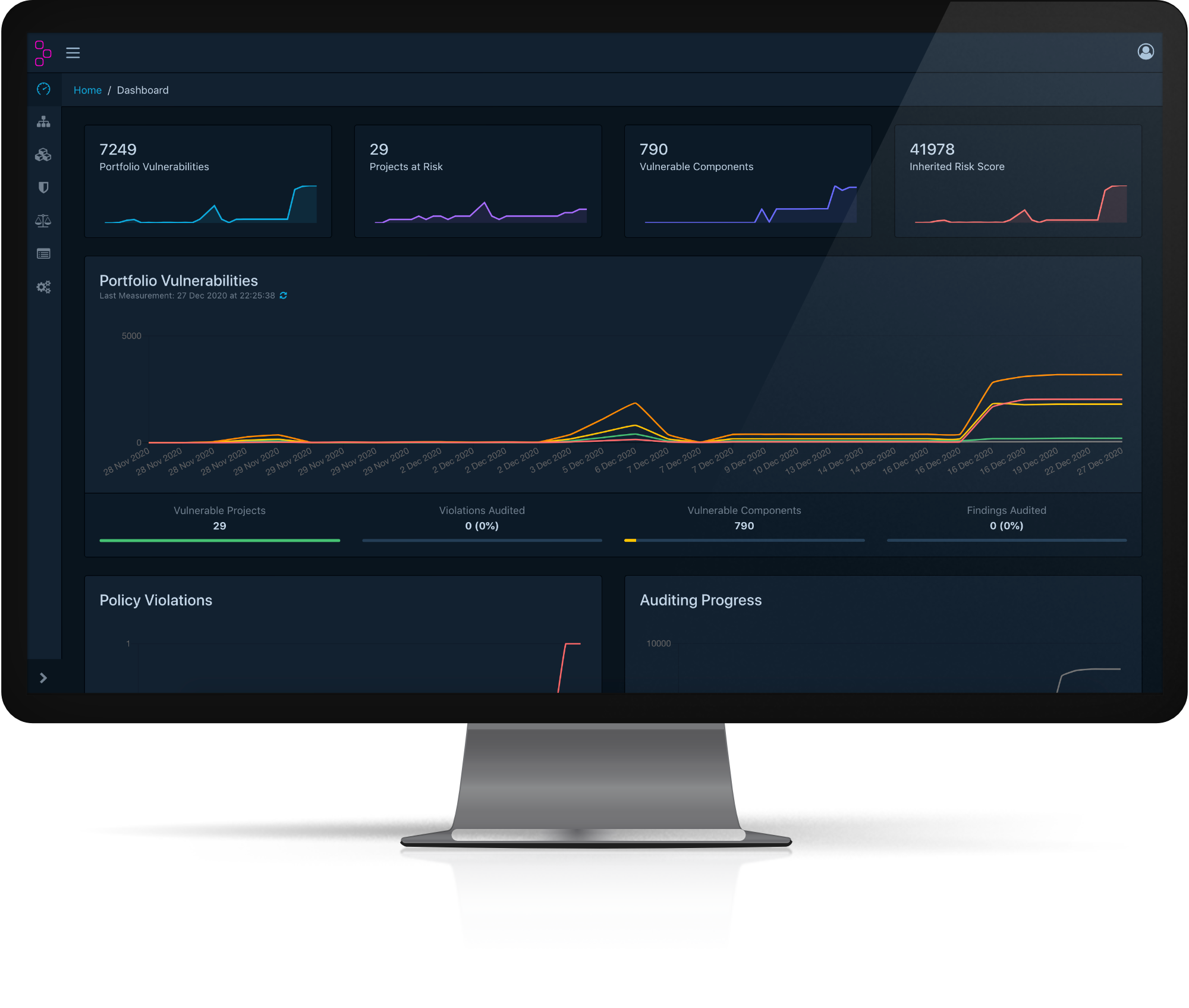 dependency-track screenshot 2
